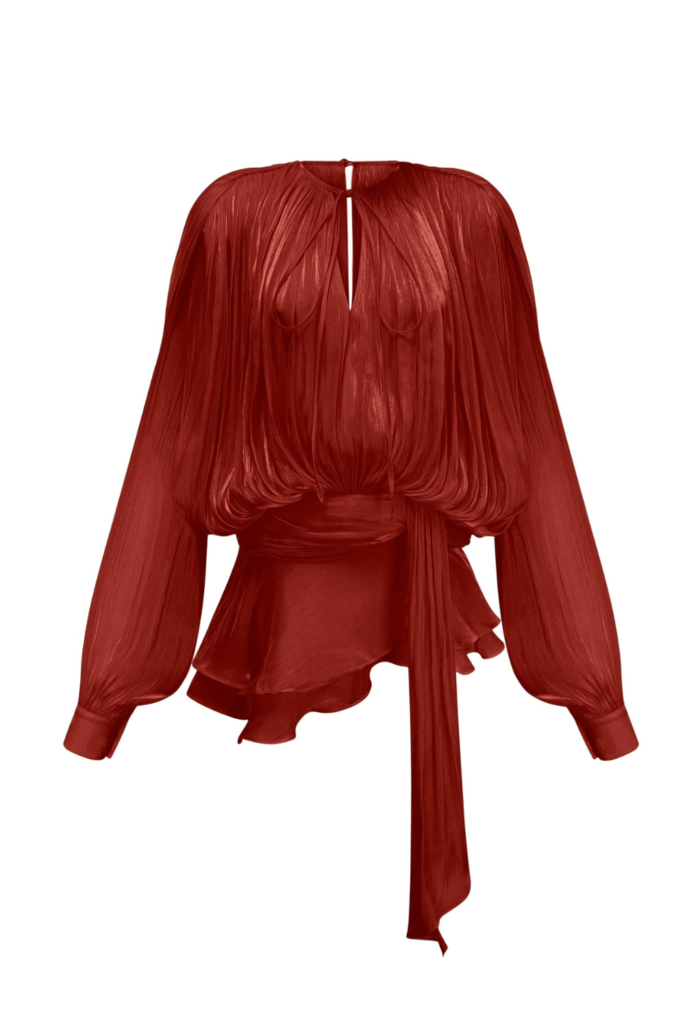 Vestido Mini Rojo Fiesta Lazo Olivia